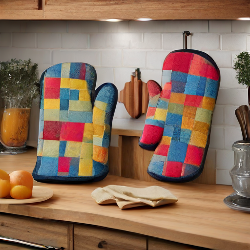 Afbeelding van Herbruikbare ovenhandschoenen en keukengerei combineren