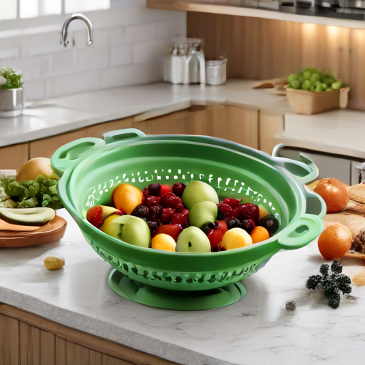 Afbeelding van De beste opvouwbare vergieten voor fruitsalade