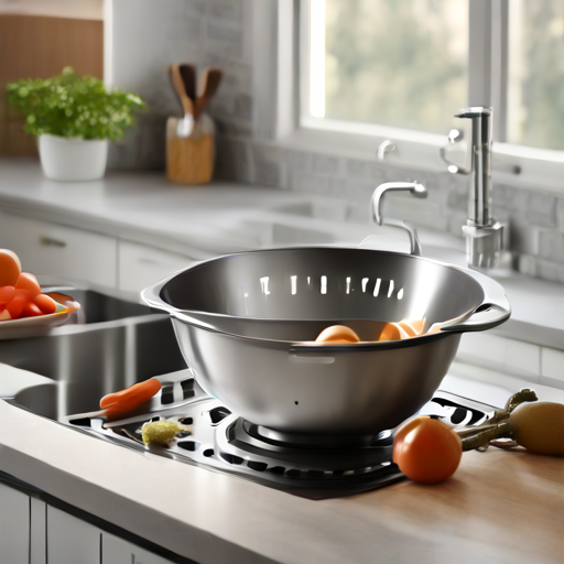 Afbeelding van Opvouwbare vergieten: de slimme keuze voor elke keuken