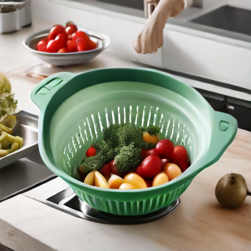 Afbeelding van Goedkoopste opvouwbare vergieten voor op reis kopen