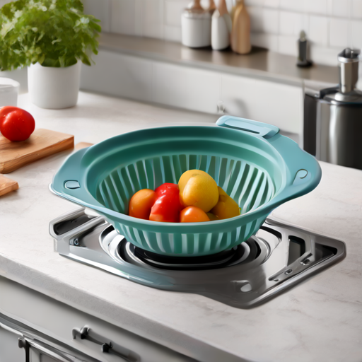 Afbeelding van Maak je eigen opvouwbare vergieten met eenvoudig materiaal