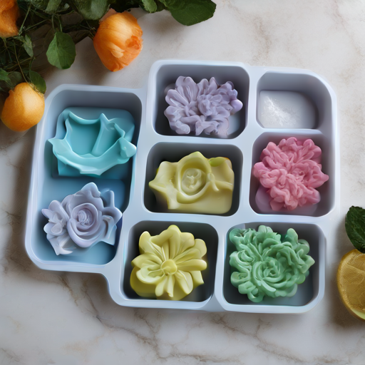 Afbeelding van Maak je eigen siliconen zeepbakjes met een mal thuis