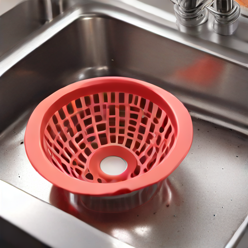 Afbeelding van Geschikte siliconen afvoerzeven voor de gootsteen