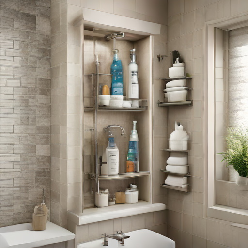 Afbeelding van Ontdek de Beste Plek voor Douche-Organizers in Huis