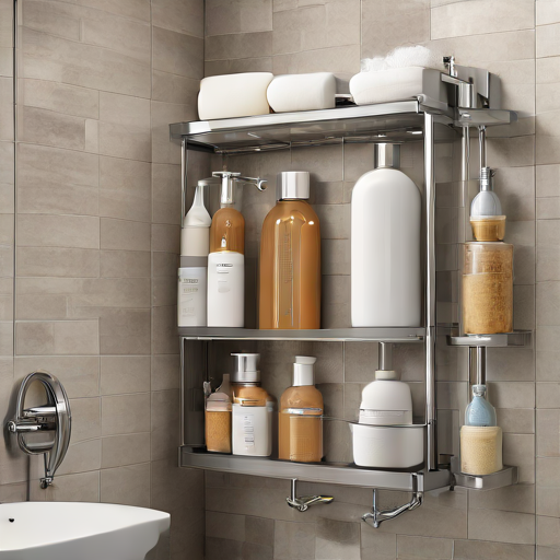 Afbeelding van Beste douche-organizers met zuignappen: Vergelijking