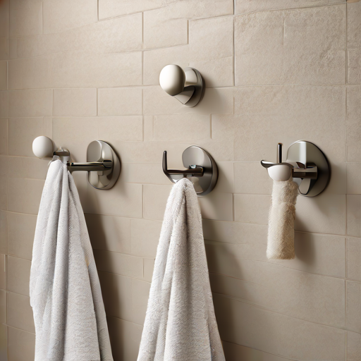 Afbeelding van Plakhaakjes voor badkamer: Kies de beste opties