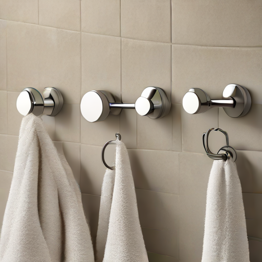 Afbeelding van Populaire Plakhaakjes voor Badkamer: Ontdek de Voordelen