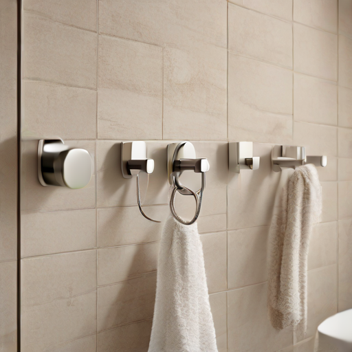 Afbeelding van Plakhaakjes badkamer: Geschikt voor natte ruimtes?