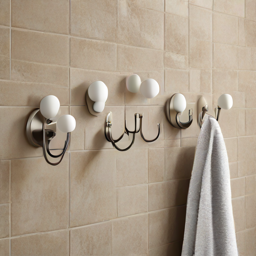 Afbeelding van Plakhaakjes voor Badkamer: Waar Kopen en Tips