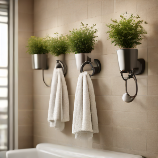 Afbeelding van De beste plakhaakjes voor jouw badkamerontwerp