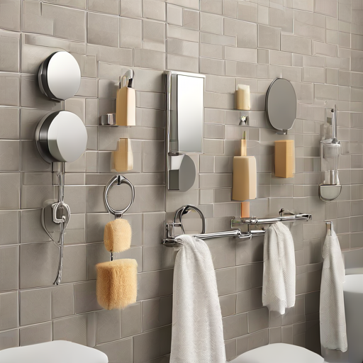 Afbeelding van Plakhaakjes voor Badkamer: De Slimme Oplossing