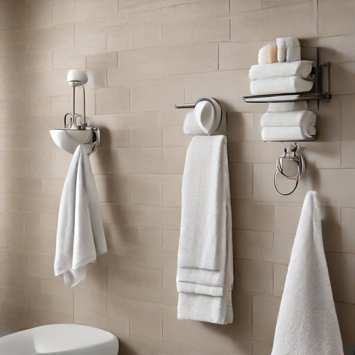 Afbeelding van Top plakhaakjes voor kleine badkamers - Ruimtebesparend