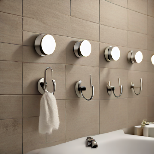 Afbeelding van Hergebruik van plakhaakjes in de badkamer: Feiten en Tips