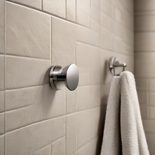 Afbeelding van Slimme tips voor het kiezen van plakhaakjes in de badkamer