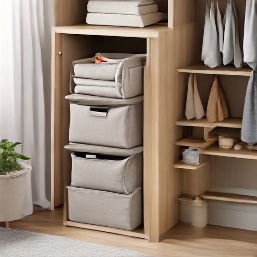 Afbeelding van Vouwbare Kledingopbergbakken: Tijd en Efficiëntie in Maken