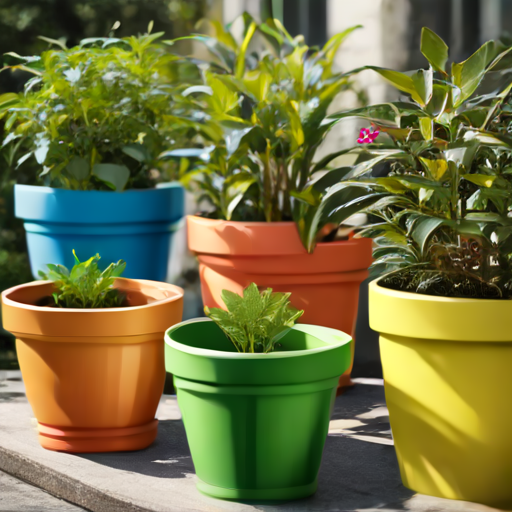 Afbeelding van Perfecte plastic plantpotjes kiezen voor jouw tuin