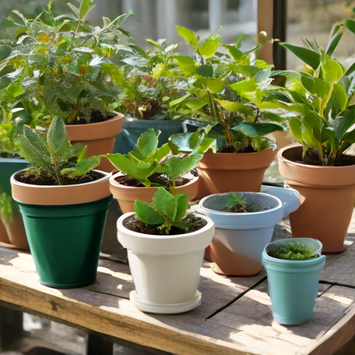 Afbeelding van Duurzaam Onderhoud van Plastic Plantpotjes voor Langdurig Gebruik