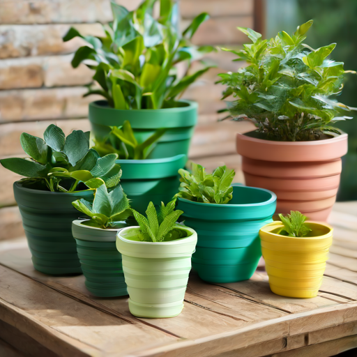 Afbeelding van Voordelen van Plastic Plantpotjes voor Tuinliefhebbers