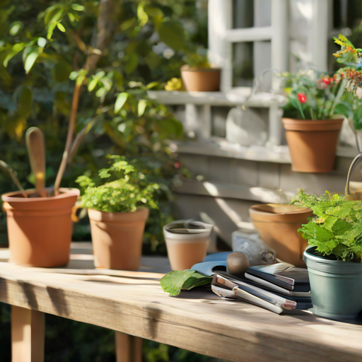 Afbeelding van Beste opties voor plastic oppottafels in de tuin