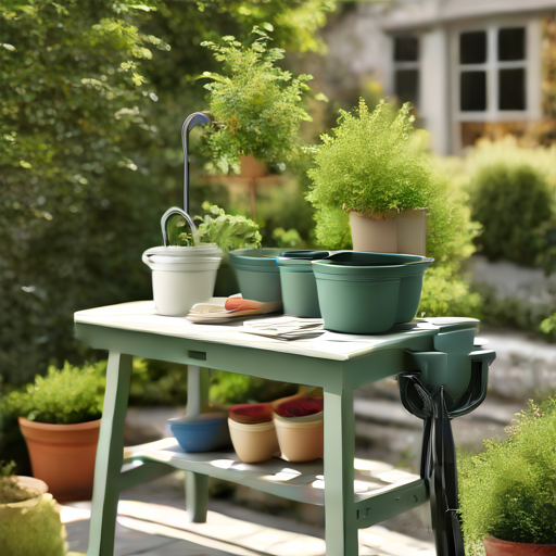 Afbeelding van Maak zelf plastic oppottafels voor je planten