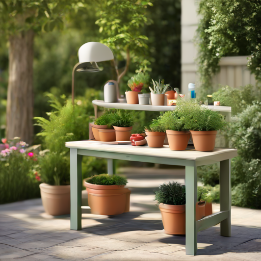 Afbeelding van Ontdek de voordelen van plastic oppottafels in de tuin
