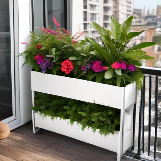 Afbeelding van Opvouwbare plantenbakken met stijl en functionaliteit