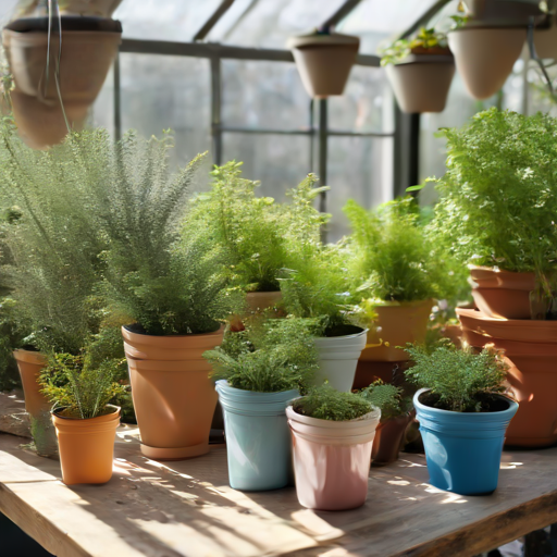 Afbeelding van Top plastic oppottafels voor het kweken van kruiden