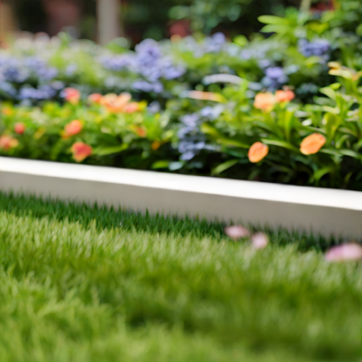 Afbeelding van Duurzaamheid van plastic gazonranden voor lange termijn gebruik