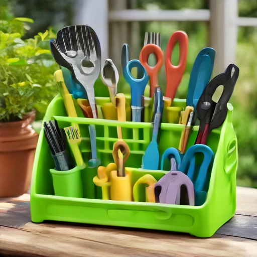 Afbeelding van Plastic Tuinorganizers: Perfect in Je Tuinaccessoires