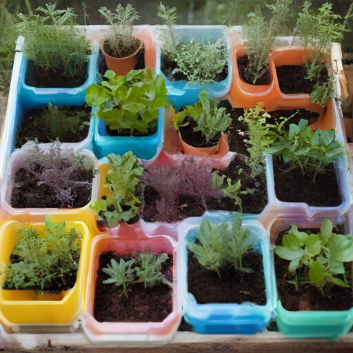 Afbeelding van Beste plastic tuinorganizers voor kruiden kweken