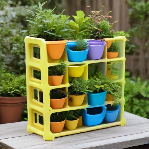 Afbeelding van Geschikte plastic tuinorganizers voor elke plant