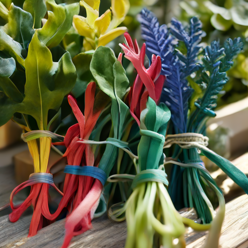 Afbeelding van Veilig gebruik van plastic plantenbinders in de moestuin