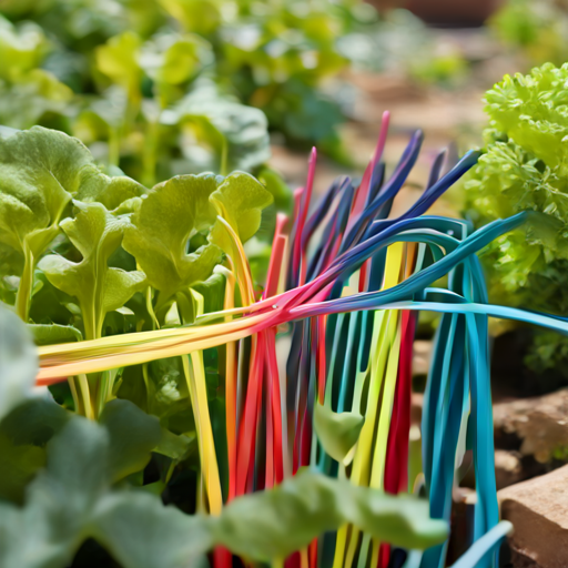 Afbeelding van Plastic Plantenbinders: De Must-Have voor de Moestuin