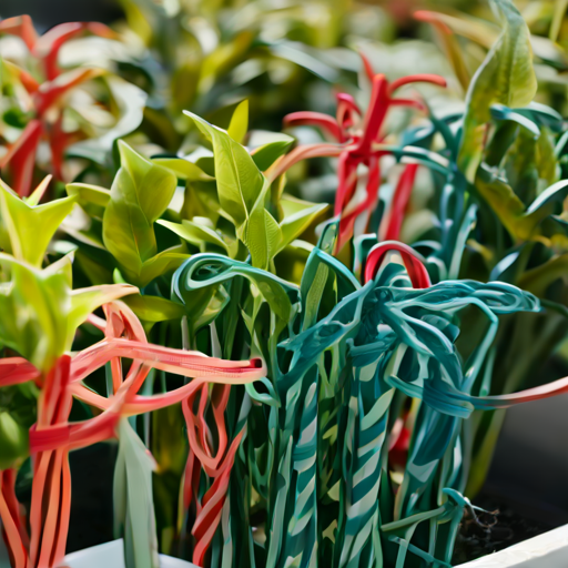 Afbeelding van Plastic plantenbinders: Kosten en opties in de bouwmarkt