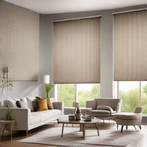 Afbeelding van Herbruikbare rolgordijnen voor optimale lichtfiltering