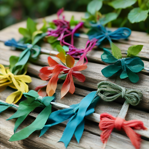 Afbeelding van Maak zelf plastic plantenbinders van gerecycled materiaal