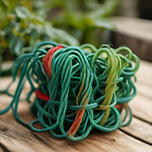 Afbeelding van Vervang Plastic Plantenbinders voor Optimale Groei