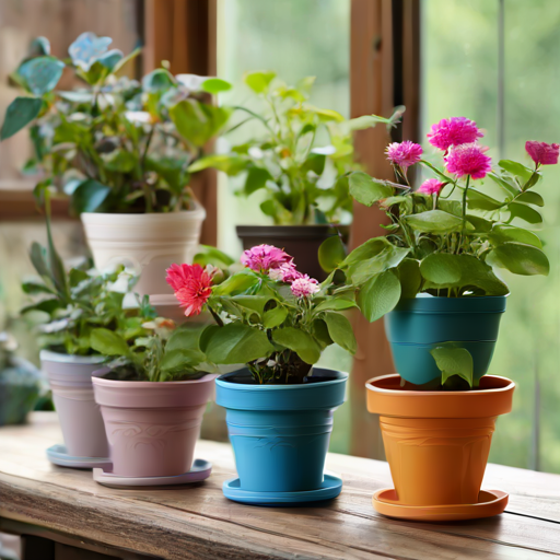 Afbeelding van Maak eenvoudig je eigen plastic bloempothouders