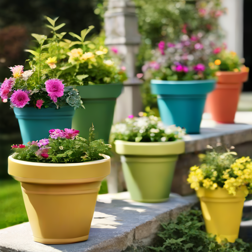 Afbeelding van Ontdek de voordelen van plastic bloempothouders in de tuin