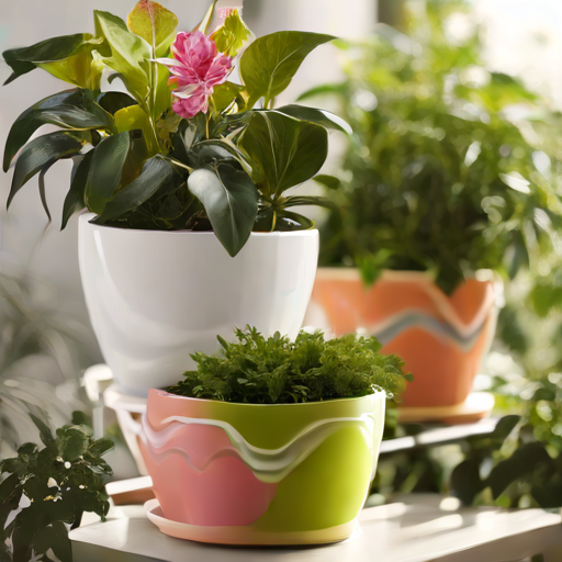 Afbeelding van Plastic bloempothouders: voordelen voor tuinders