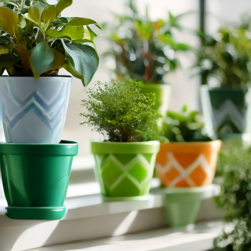 Afbeelding van Gebruik plastic bloempothouders voor een groene toekomst