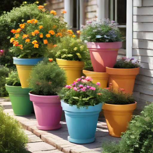 Afbeelding van Plastic bloempothouders voor kruiden: zijn ze geschikt?