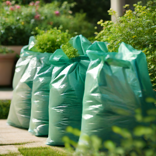 Afbeelding van Goedkoopste plastic tuinzakken voor tuinbedden