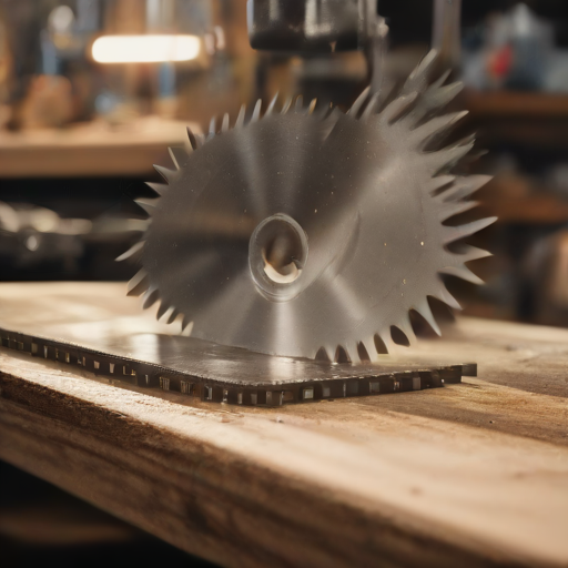 Afbeelding van Gebruik van plastic zaagbladen voor fijne sneden