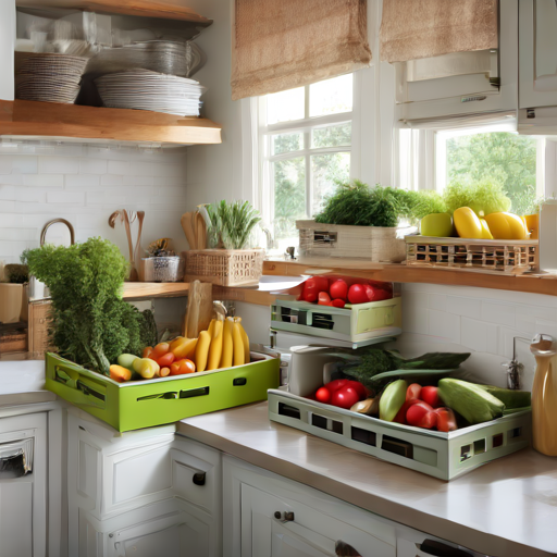 Afbeelding van Herbruikbare vouwkratten: slimme keukenoplossingen