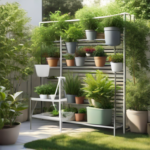 Afbeelding van Plastic rekken voor planten: De ideale tuinoplossing