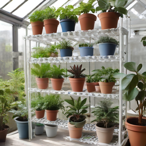 Afbeelding van Maak je eigen plastic rekken voor planten eenvoudig zelf