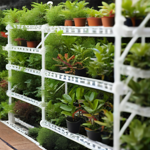 Afbeelding van Plastic rekken voor planten online kopen bij tuincentrum