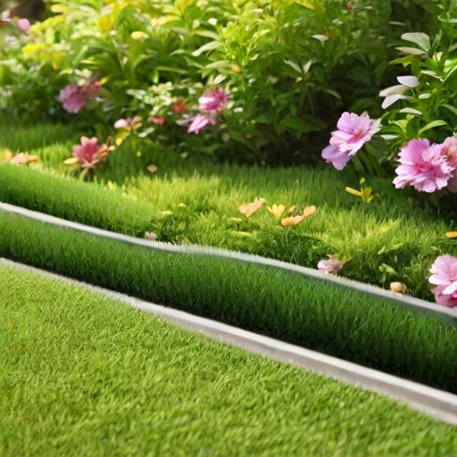 Afbeelding van Optimale inzet van plastic gazonranden in de zomer