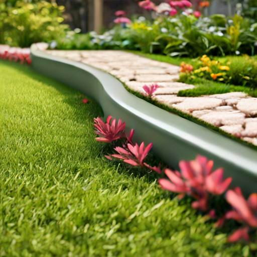 Afbeelding van Maak zelf plastic gazonranden in een handomdraai